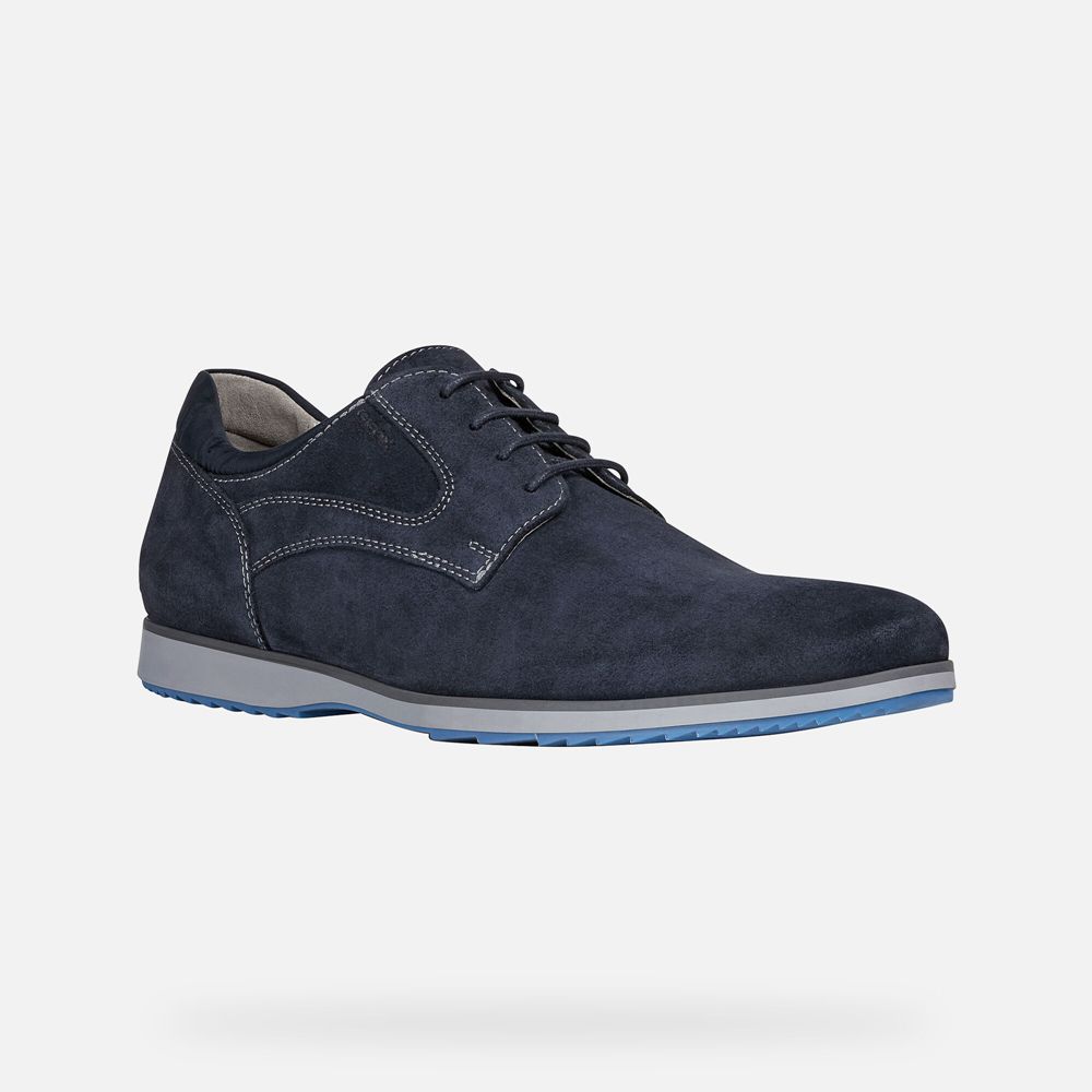 Sapatos Casuais Geox Homem Azul Marinho - Blainey - NCSIU7896